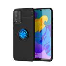 For Huawei Honor Play 4T Pro Lenuo Shockproof TPU Protective Case with Invisible Holder(Black Blue) - 1