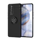 For Huawei Honor 30 Pro Lenuo Shockproof TPU Protective Case with Invisible Holder(Black) - 1