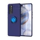 For Huawei Honor 30 Pro Lenuo Shockproof TPU Protective Case with Invisible Holder(Blue) - 1