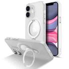 For iPhone 11 MagSafe Magnetic Multifunctional Holder Phone Case(Transparent) - 1