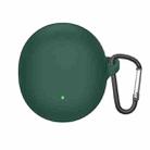 For OPPO Enco Air 3 Silicone Wireless Earphone Protective Case(Deep Green) - 1