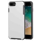 For iPhone 7 Plus / 8 Plus Solid Color Four-corner Shockproof TPU + PC Protective Case(White) - 1