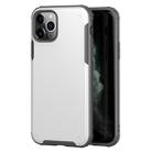 For iPhone 11 Pro Solid Color Four-corner Shockproof TPU + PC Protective Case(White) - 1