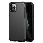 For iPhone 11 Pro Max Solid Color Four-corner Shockproof TPU + PC Protective Case(Black) - 1