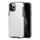 For iPhone 11 Pro Max Solid Color Four-corner Shockproof TPU + PC Protective Case(White) - 1