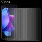 For Tecno Spark 10C 50pcs 0.26mm 9H 2.5D Tempered Glass Film - 1