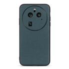 For OPPO Find X6 Pro Lambskin Texture Genuine Leather Phone Case(Green) - 1