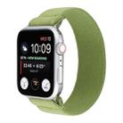 Elastic Nylon Braid Watch Band For Apple Watch Ultra 49mm / Series 8&7 45mm / SE 2&6&SE&5&4 44mm / 3&2&1 42mm(Fruit Green) - 1