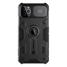 For iPhone 11 Pro NILLKIN Shockproof CamShield Armor Protective Case with Invisible Ring Holder(Black) - 1