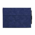 For Microsoft Surface Go 3 / 2 / 1 Sheepskin All-Inclusive Shockproof Protective Case(Blue) - 1