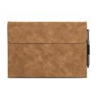 For Microsoft Surface Pro X Sheepskin All-Inclusive Shockproof Protective Case(Brown) - 1