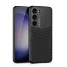 For Samsung Galaxy S23 5G GKK TPU + PU Full Coverage Phone Case(Litchi Texture) - 1
