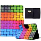 For Amazon Kindle Paperwhite 4/3/2/1 Coloured Drawing Smart Leather Tablet Case(Braided Belt) - 1