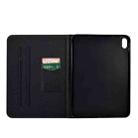 For iPad mini 6 Coloured Drawing Smart Leather Tablet Case(Leaf) - 4