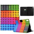For iPad mini 6 Coloured Drawing Smart Leather Tablet Case(Braided Belt) - 1