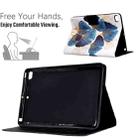 For iPad mini 5/4/3/2/1 Coloured Drawing Smart Leather Tablet Case(Leaf) - 6