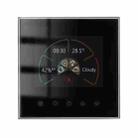 BHT-2002GBLM 220V Smart Home Heating Thermostat Electric Heating WiFi Thermostat with External Sensor Wire(Black) - 1