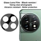 For OnePlus 11 5G imak High Definition Integrated Glass Lens Film Black Version - 2
