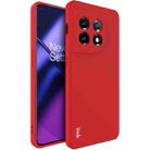 For OnePlus 11 5G IMAK UC-4 Series Straight Edge TPU Soft Phone Case(Red) - 1