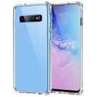 For Galaxy S10+ Shockproof Thickening Acrylic Protective Case(Transparent) - 1