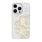 For iPhone 13 Navigation Series Matte Texture TPU + PC Phone Case(Transparent) - 1