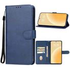 For Meizu 20 Leather Phone Case(Blue) - 1