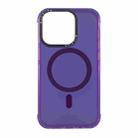 For iPhone 14 Pro Acrylic + TPU MagSafe Protective Phone Case(Purple) - 1