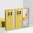 For Huawei Mate X3 Skin-feel Shockproof Full Coverage Phone Case(Yellow) - 1