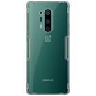 For OnePlus 8 Pro NILLKIN Nature TPU Transparent Soft Protective Case(Grey) - 1