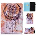 For Huawei MatePad SE Sewing Thread Horizontal Painted Tablet Leather Case with Pen Cover(Dreamcatcher) - 1