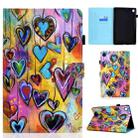 For Huawei MatePad SE Sewing Thread Horizontal Painted Tablet Leather Case(Love) - 1