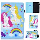 For Huawei MatePad SE Sewing Thread Horizontal Painted Tablet Leather Case(Colored Unicorn) - 1