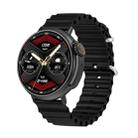 MT30 1.6 inch HD Screen TPU Strap Smart Watch Supports Voice Calls/Blood Oxygen Monitoring(Black) - 1