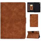 For Huawei MatePad SE Cowhide Texture Horizontal Flip Tablet Leather Case(Brown) - 1