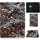 For Huawei MatePad SE Colored Drawing Horizontal Flip Tablet Leather Case(Leopard Print) - 1