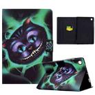 For Huawei MatePad SE Colored Drawing Horizontal Flip Tablet Leather Case(Big Headed Cat) - 1