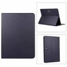 For OPPO Pad 2 11.6 inch Voltage Elastic Texture Flip Leather Tablet Case(Dark Blue) - 1