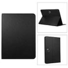 For OPPO Pad 2 11.6 inch Voltage Elastic Texture Flip Leather Tablet Case(Black) - 1