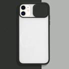 For iPhone 11 Pro Sliding Camera Cover Design TPU Protective Case(Black) - 1