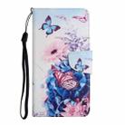 For Xiaomi Redmi Note 12 Pro 5G/Poco X5 Pro Colored Drawing Pattern Flip Leather Phone Case(Purple Butterfly) - 2