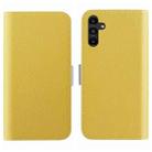 For Samsung Galaxy A24 4G Candy Color Litchi Texture Leather Phone Case(Yellow) - 1