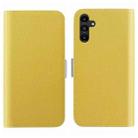For Samsung Galaxy A54 5G Candy Color Litchi Texture Leather Phone Case(Yellow) - 1