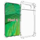 For Google Pixel 8 Shockproof Non-slip Thickening TPU Phone Case(Transparent) - 1