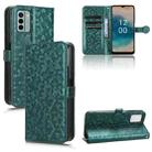 For Nokia G22 4G Honeycomb Dot Texture Leather Phone Case(Green) - 1