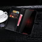 For Cubot Quest Lite idewei Crocodile Texture Horizontal Flip Leather Case with Holder & Card Slots & Wallet(Coffee) - 5