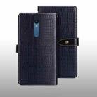 For Sharp Rouvo V idewei Crocodile Texture Leather Phone Case(Dark Blue) - 1