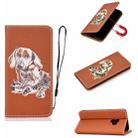 For Galaxy S9 3D Painting Horizontal Flip Leather Case with Holder & Card Slot & Wallet & Lanyard(Dog) - 1