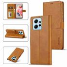 For Xiaomi Redmi Note 12 4G Global LC.IMEEKE Calf Texture Leather Phone Case(Brown) - 1