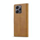 For Xiaomi Redmi 12 4G Global LC.IMEEKE Calf Texture Leather Phone Case(Brown) - 3