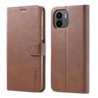 For Xiaomi Redmi A2 LC.IMEEKE Calf Texture Leather Phone Case(Coffee) - 1